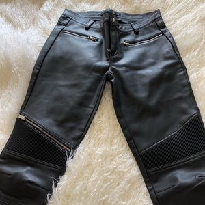 Zara Pants - Brand New faux leather pants Zara Pants - Brand New faux leather pants
